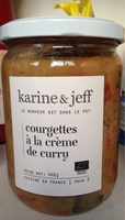 Courgettes à la crème de curry