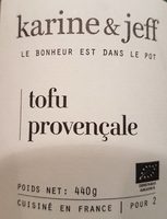 Tofu provençale