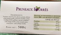 Pruneaux Fourrés
