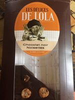 Chocolat noir et noisettes caramélisées