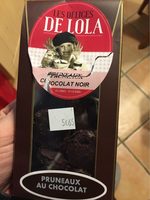 Pruneaux chocolat noir