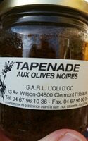 Tapenade aux olives noires
