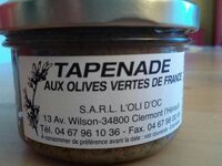 Tapenade aux olives vertes
