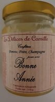 Confiture poire pomme champagne