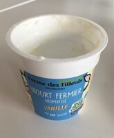 Yaourt fermier aromatisé vanille
