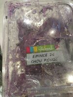 Émincé de chou rouge