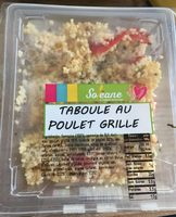Taboule au poulet grille
