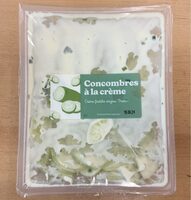 Concombre à la crème