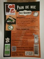Pain de mie aux graines