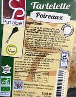 Tourtelle Poireaux