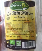 Le pain nature