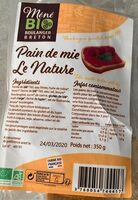 Pain de mie Le Nature