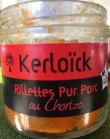 Rillettes pur porc au chorizo
