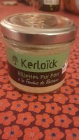 Rillettes Pur Porc  Fondue de Poireaux