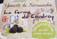 Yaourts de Normandie Mûre