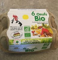 6 oeufs bio