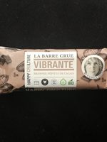 La barre crue  brawnie pépite de cacao