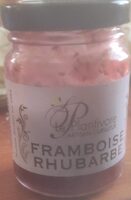Confiture framboise rhubarbe