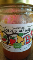 Confiture Poires au Miel