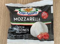Mozzarella riche en protéines naturelles
