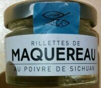 Rillettes de maquereau au poivre de Sichuan