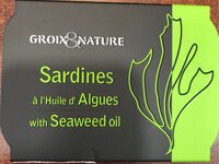 Sardines à l'huile aux algues