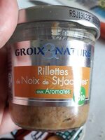 Rillettes de noix de St Jacques aux aromates Bio