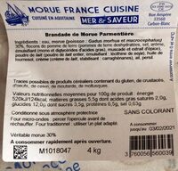Brandade de morue parmentiere