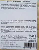 Salade de Morue à l'ancienne