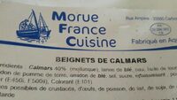Beignets de calamar