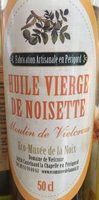 Huile Vierge de Noisette
