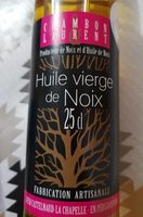 Huile vierge de noix