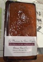 Pain d'épices pur miel aux figues