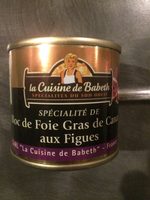 Bloc de foie gras canard aux figues
