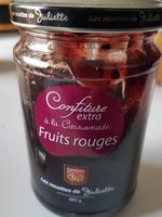 Confiture extra fruits rouges