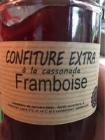 Confiture extra a la cassonade Framboise