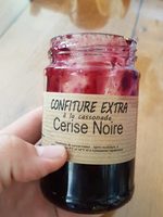 Confiture extra à la cassonade cerise noire