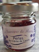 Perles de crème de cassis