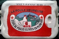 Oeufs de poules élevées en plein air
