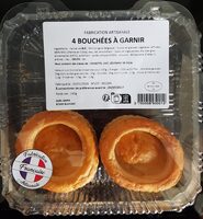 4 bouchées à garnir