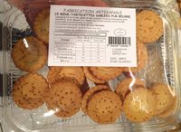 15 Mini-Tartelettes Sablées Pur Beurre