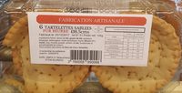6 Tartelettes Sablées Pur Beurre Ø 8,5 cm