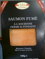 Saumon fumé à l'ancienne ferme & fondant