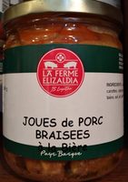 Joues de Porc Braisées à la Bière
