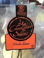 Cloche chocolat blanc