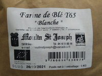 Farine de blé T65 bio