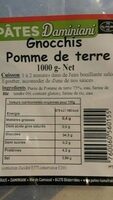 Gnocchis pommes de terre