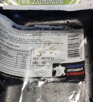 Mini raviolis au boeuf vbf