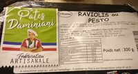 Raviolis au pesto