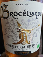Cidre fermier brut